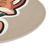 Coyote Watermelon Schneidebrett (Ecke)