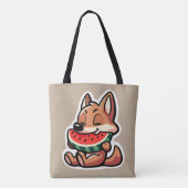 Coyote Watermelon Tasche (Rückseite)