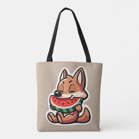 Coyote Watermelon Tasche (Rückseite)