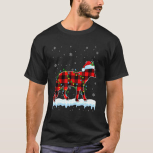 Coyote Weihnachtsfeier Weihnachtsmannmütze Niedlic T-Shirt