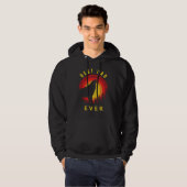 Coyote Wolf Sunrise "Bester Vater je" Hoodie (Vorne ganz)