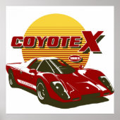 Coyote X Hardcastle McCormick Poster (Vorne)