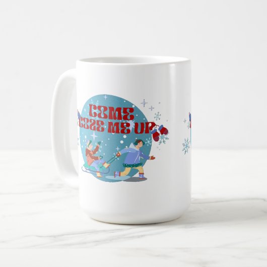 coze me up kaffeetasse (Vorderseite Links)