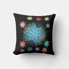 CozmicninjaStar auf einem Kehlkopf Kissen