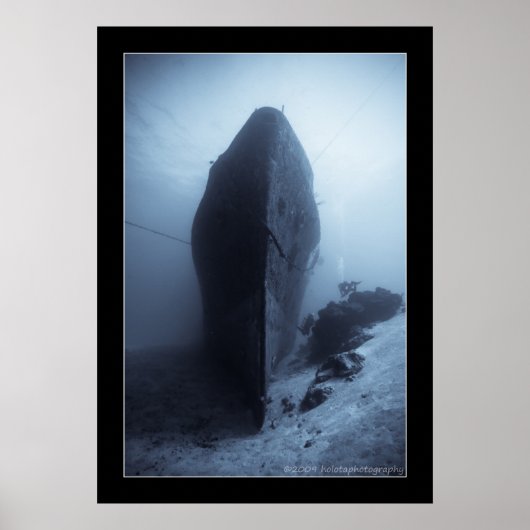 Cozumel 2009-11 Shipwreck Poster (Vorne)