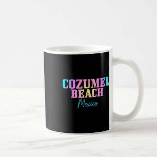 Cozumel Beach Mexico Vintage Gefärbte Krawatte Ret Kaffeetasse