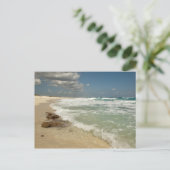 Cozumel Beach Postkarte (Stehend Vorderseite)
