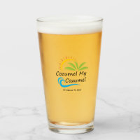 Cozumel-Bierglas