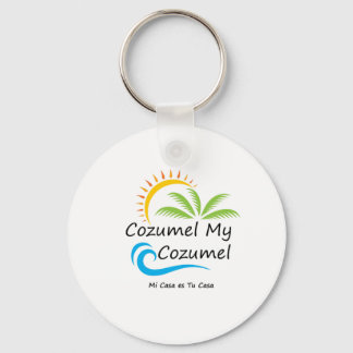 Cozumel Button Schlüsselanhänger
