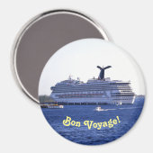 Cozumel Cruise Visitor Bon Voyage Magnet (Vorderseite/Rückseite)