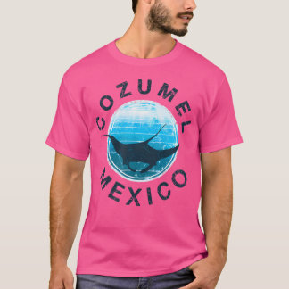 Cozumel Dive Mexico Diving Manta T-Shirt