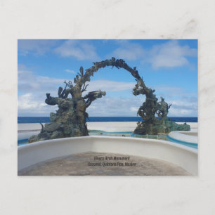 Cozumel Divers Arch Monument Postkarte