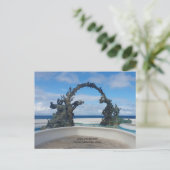 Cozumel Divers Arch Monument Postkarte (Stehend Vorderseite)