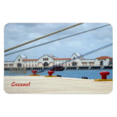 Cozumel Dockside Magnet (Horizontal)