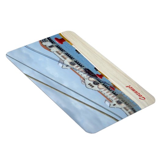 Cozumel Dockside Magnet (Rechte Seite)
