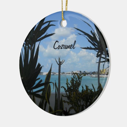 Cozumel Keramik Ornament (Links)