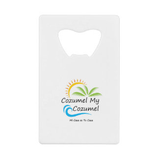 Cozumel Kreditkarte Flaschenöffner