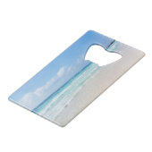 Cozumel Kreditkarte Flaschenöffner (Rückseite Schrägansicht)