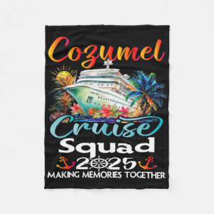 Cozumel Kreuzfahrt Gruppe 2025 Cozumel Freund Fami Fleecedecke