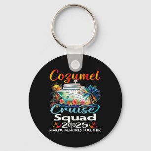 Cozumel Kreuzfahrt Gruppe 2025 Cozumel Freund Fami Schlüsselanhänger