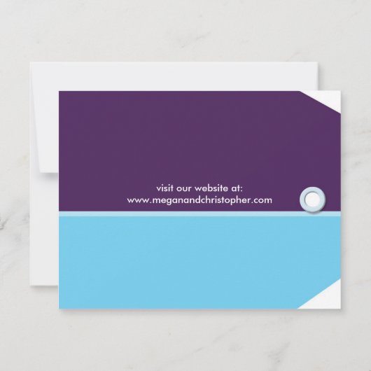 Cozumel Luggage Tag Ankündigung Datum freihalten (Rückseite)