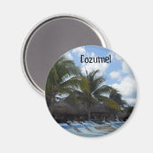 Cozumel Magnet (Vorderseite/Rückseite)