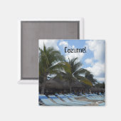 Cozumel Magnet (Vorderseite/Rückseite)