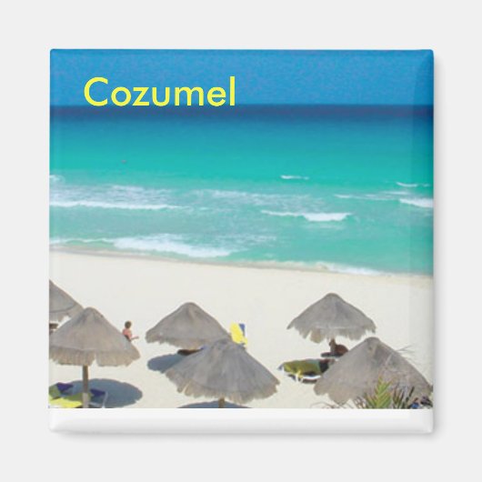 Cozumel-Magnet Magnet (Vorne)