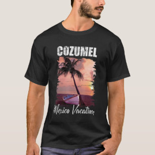 Cozumel Mexico Familienurlaub 2022 Vintag Mexiko T-Shirt