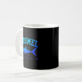 COZUMEL MEXICO Shark Caribbean Beach Tour Kaffeetasse (Vorderseite Links)
