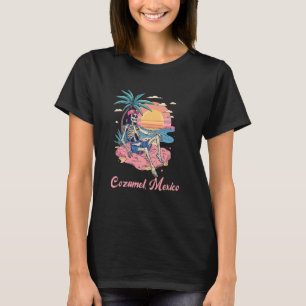 Cozumel Mexico Souvenir Ferien Reisen Männer Fraue T-Shirt