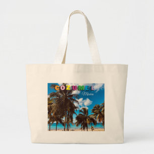 Cozumel Mexico Souvenir Jumbo Stoffbeutel