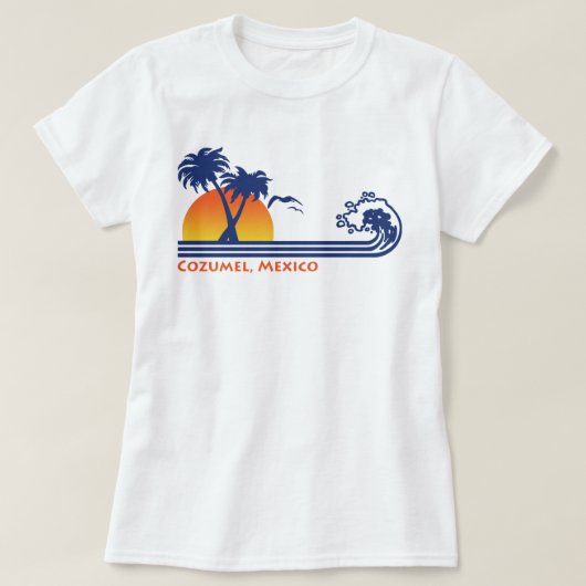 Cozumel Mexico T-Shirt (Design vorne)