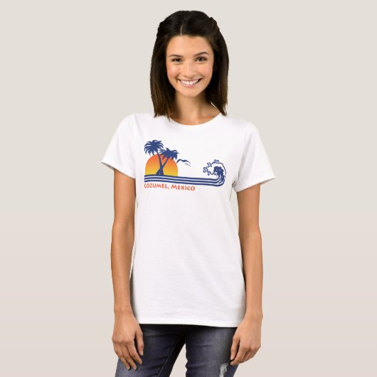 Cozumel Mexico T-Shirt (Vorne ganz)