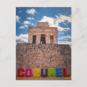 Cozumel, Mexico – Tropical Travel Souvenir Postkarte (Vorderseite)