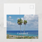 Cozumel, mexikanische Insel, Postkarte (Vorne/Hinten)