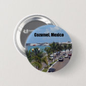 Cozumel, Mexiko Button (Vorne & Hinten)