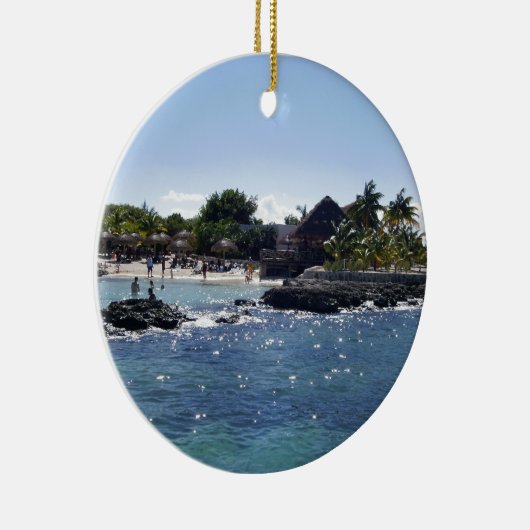 Cozumel, Mexiko Keramikornament (Rechts)