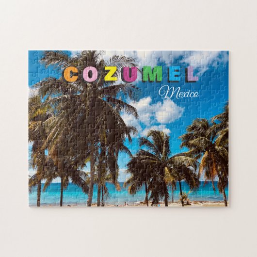Cozumel Mexiko Landschaft Reise Puzzle (Horizontal)