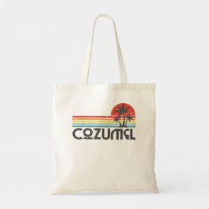 Cozumel Mexiko - Mexikanische Strand Retro Sonnenu Tragetasche