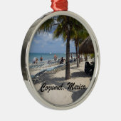 Cozumel, Mexiko Ornament Aus Metall (Rechts)