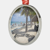 Cozumel, Mexiko Ornament Aus Metall (Links)