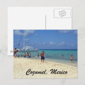 Cozumel, Mexiko Postkarte (Vorne/Hinten)