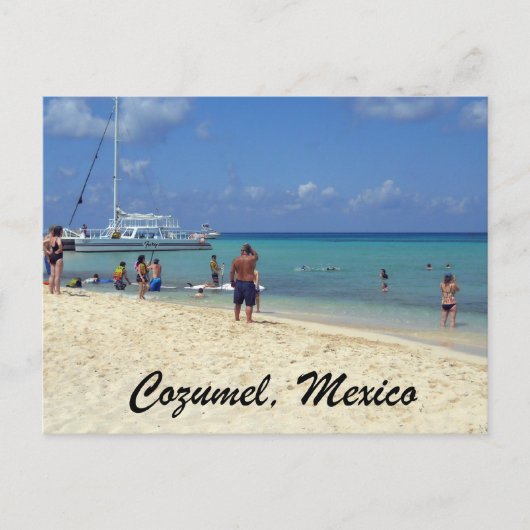 Cozumel, Mexiko Postkarte (Vorderseite)