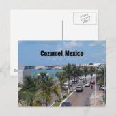Cozumel, Mexiko Postkarte (Vorne/Hinten)
