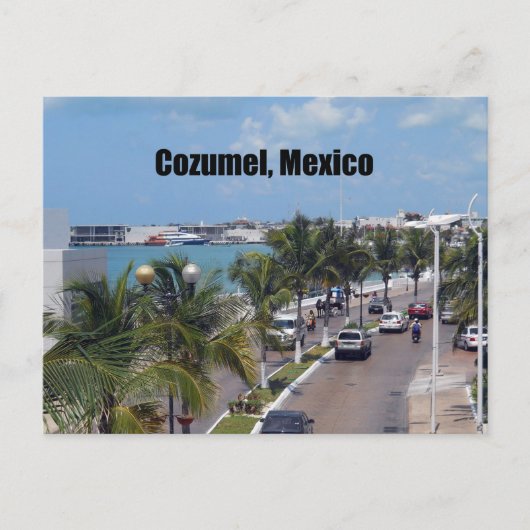 Cozumel, Mexiko Postkarte (Vorderseite)