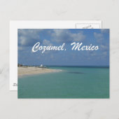 Cozumel, Mexiko Postkarte (Vorne/Hinten)
