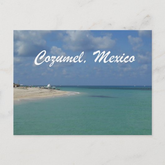 Cozumel, Mexiko Postkarte (Vorderseite)