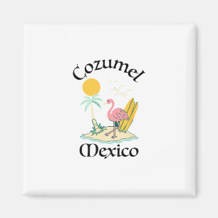 Cozumel Mexiko Souvenir Urlaub Reise Männer Frauen Magnet