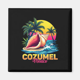 Cozumel Mexiko Strand Karibik Urlaub Reise Magnet